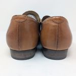 1980s Vintage Proposta Italian Leather Loafers with Western Buckle Brown Size 37 Photo 3