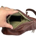 Coronado Brown Leather American Hobo Concealed Carry CCW Purse Shoulder Bag Photo 4