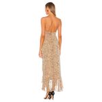 Majorelle Revolve Leopard Animal Print High Low Slip Dress Large NEW with Tags Photo 2