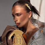 Balmain Hair Slide Signature Logo (Gold) Photo 0