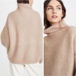 ANINE BING  Sydney Wool Alpaca Blend Turtleneck Sweater in Camel Size XS Photo 1