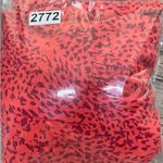 Free People Looking for Love MIDI Dress Flame Combo V-Neck Size 6 Photo 6