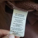 Vuori  Women's Brown Cozy Oversized Athleisure Chic Restore Full Zip Hoodie Sz S Photo 3