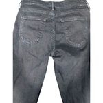 MOTHER Dazzler Ankle Fray Jeans Holding Hands Dark Wash Size 28 Black Photo 4