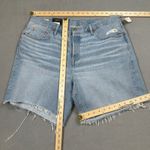 Levi's 501 '90s Jean Shorts 14W Womens Mid Rise Loose Fit Light Distressed Denim Photo 2