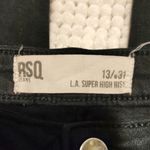 RSQ Women's  Black Denim Skinny Jeans Size 13 w/31 EUC #6990 Photo 7