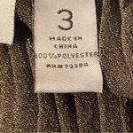 Chico's Chico’s brown metallic sheer Textured Open Cardigan/jacket size 3-Chico = XL Photo 5