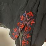 Cinq à Sept Cinq a sept Black Delicate Size Extra Small XS Top Blouse Embroidered Photo 5
