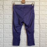Reebok  Play-Dry polka dot cropped mesh bottom workout leggings women’s‎ size S Photo 5