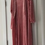 SheIn brand new  dress & robe set size Medium in pink Photo 0