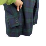 Brooks Brothers Tartan Plaid Green Black Watch Single Breasted Wool Blazer SZ 14 Photo 10
