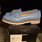 Talbots  Sky Blue Tassel Loafers Photo 1