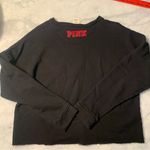 PINK - Victoria's Secret Victorias Secret Pink Cropped Sweatshirt Colligate Series Cards Medium Photo 4