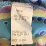 Alberto Makali  Pastel polyester open Front blazer Women’s Size‎ M kimono Photo 5