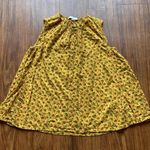 Madewell mustard floral tank top size XS Photo 4