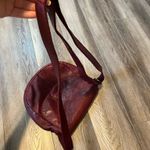 wilson's leather Genicci Red Wine Leather Crossbody Purse Photo 11