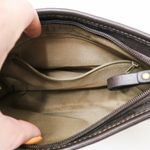 Vintage Y2K Brown Canvas Shoulder Bag Photo 5