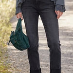 Driftwood  Audrey Toujours High Rise‎ Jeans Dark Night Black 32 Photo 0