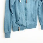 Naketano  The Poets Choice Women's Blue Full Zip Sweatshirt Jacket S Photo 1