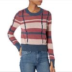 Ella Moss denise Striped pullover thin sweater Photo 1
