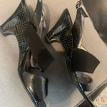 Etienne Aigner  Black wedge heel‎ sandals 10M Photo 6