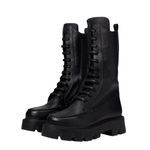 Free People 🆕  | JONES LACE-UP BOOTS | BLACK | SIZE: US 8 (EU 38.5) Photo 4