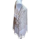 Charlie Paige  Striped Cotton Cover Up One Size Photo 5