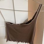 Pull & Bear One Shoulder Crop Top Photo 1