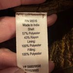 Coldwater Creek  Dark Brown Textured Vest Photo 3