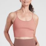 Athleta Karma Twist Back Tank In Light Pink Photo 0