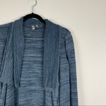 Caslon  women’s knit open cardigan blue sz S‎ blue Photo 4