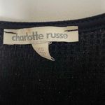 Charlotte Russe SZ XS gold metallic elegant romper Photo 3