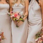 Show Me Your Mumu Tuscany Dress in Show Me The Ring Luxe Satin M Photo 1