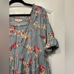 Bombay Paisley Floral Dress in Light Blue Photo 2