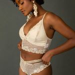 NWT Joyfolie “Lyric” Cream Lace Lingerie Set CS Size XS Photo 2