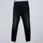R13 New ‎ High Rise Skinny In Vintage Rebel Black Size 25 Photo 2