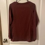 Maroon Long Sleeve‎ Shirt Red Size M Photo 1