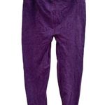 PINK - Victoria's Secret PINK active XL Purple drawstring seamless style fitted rubber drawstring joggers Photo 6