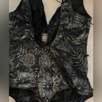 Victoria's Secret Women's Black and Silver Bodysuit Photo 15