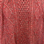 Gap  Marbled Cable Knit Sweater Pink Size M Photo 1