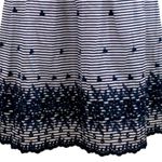 Kate Spade Striped Embroidered A-Line Skirt SIZE 6 Photo 1