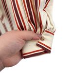 Ted Baker  Kaate Shirt Dress With Waist Tie‎ Cream Red Stripe Size 1 US 4 Photo 11