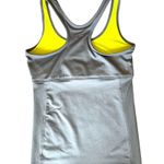 C9 by Champion Fitted Sports Tank Grey with Neon Yellow Built Photo 1