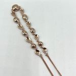 Givenchy Rose Gold Tone 16" Pink Cushion Frontal Necklace Photo 3