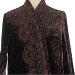 Johnny Was Maude heavily embroidered velvet duster jacket NWT Photo 5