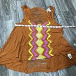 Decree Rustic Orange Tank Top; size Medium Women’s Photo 1
