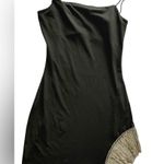 Windsor Black and Silver Party Dress Photo 2