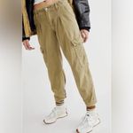 Free People FP First Light Utility Cargo Pants In Boa Green Women’s Sz 4 Photo 1