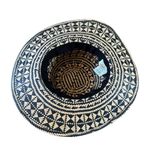 Maison Pholya Sun Hat Wide Brim Woven Straw Women's One Size Italy Brown Photo 5