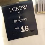 J. Crew 16 Preppy Cotton White 7" Shorts New! Photo 8